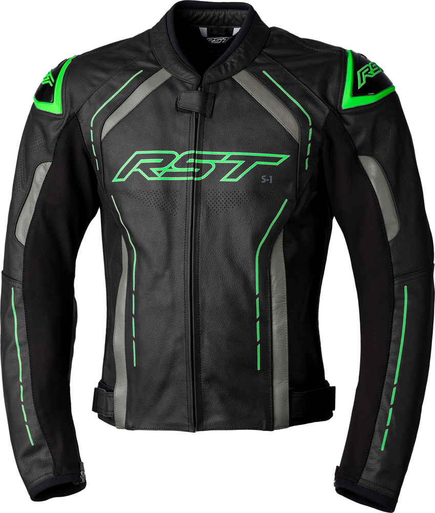 RST S1 CE Jacket Black/Grey/Neon Green