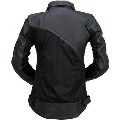 Z1R 2020 Womens Elysia Leather Jacket - Black