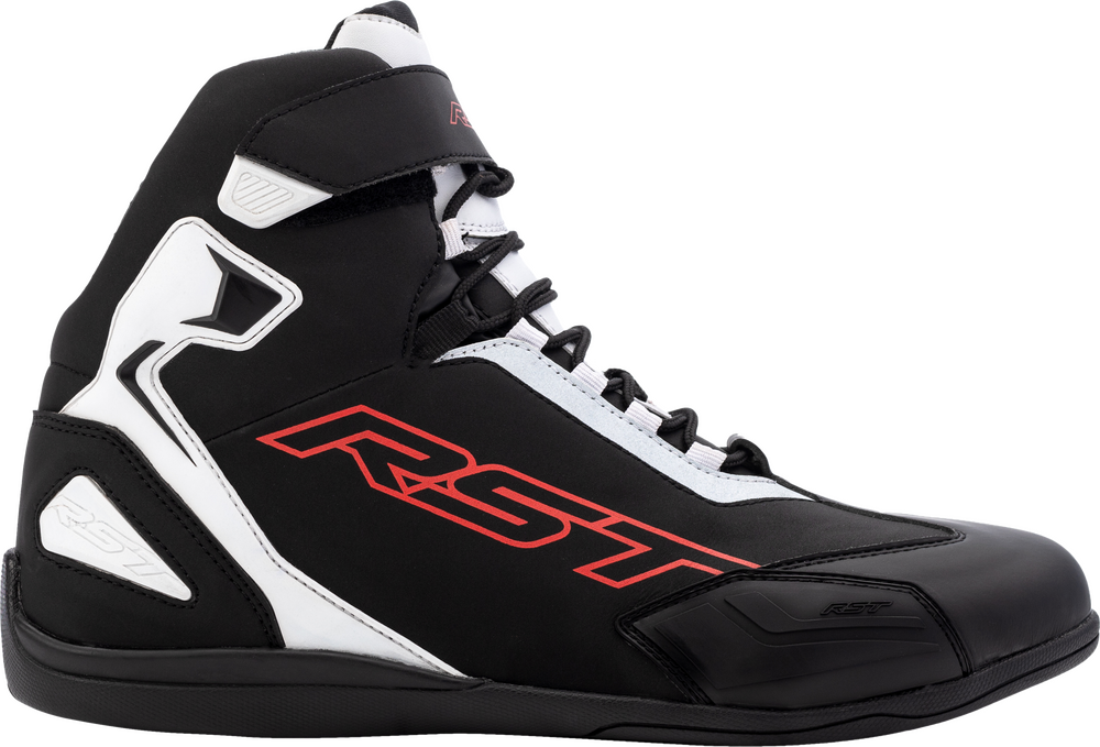 RST Sabre Moto CE Shoe Black/White/Red