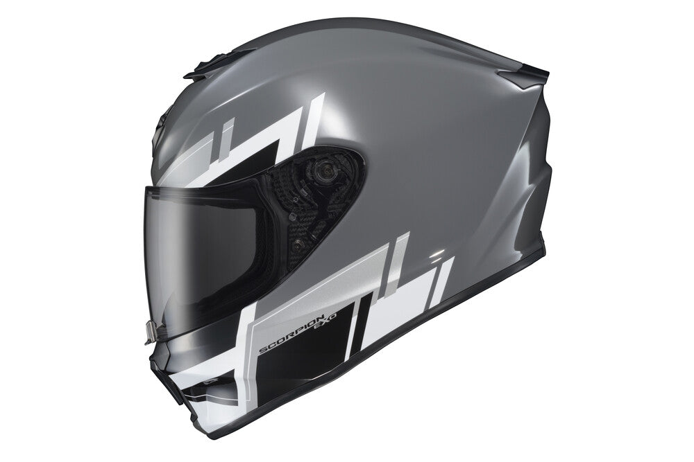 Scorpion EXO-R420 Full Face Helmet Pace Cement