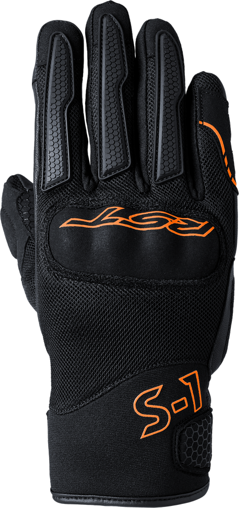 RST S1 Mesh CE Gloves Black/Neon Orange