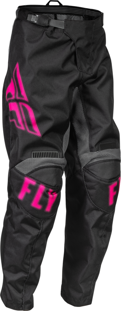 FLY Racing 2023 Youth F-16 Pants Black/Pink