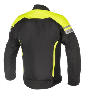 Alpinestars 2019 Leonis Drystar Jacket - Black/Yellow Fluorescent