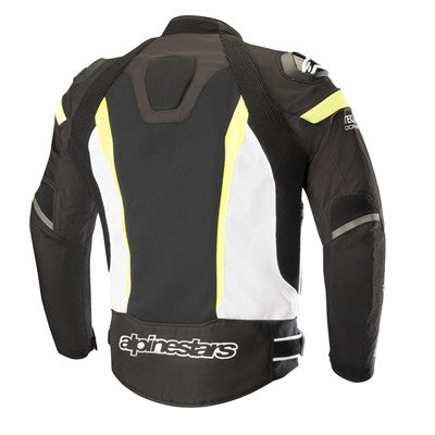 Alpinestars 2019 T-Missile Air Jacket Tech-Air Compatible - Black/White/Yellow Fluorescent