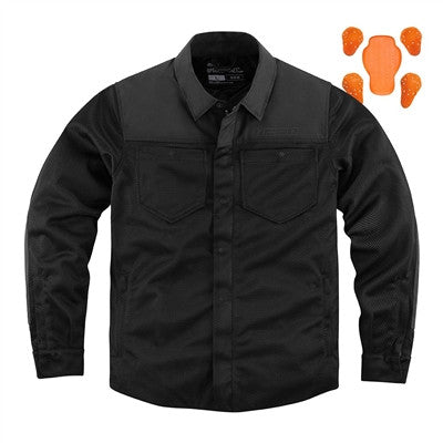 Icon Upstate Riding Mesh Jacket - Black