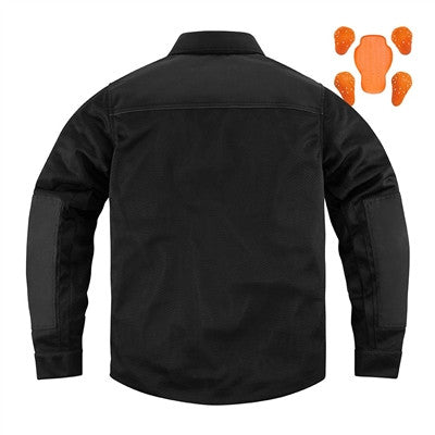 Icon Upstate Riding Mesh Jacket - Black