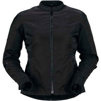 Z1R Womens Zephyr Textile Jacket - Black