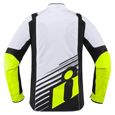 Icon Womens Overlord SB2 Jacket - Hi-Viz
