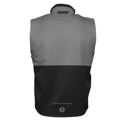 Thor 2021 Warmup Vest - Black/Charcoal
