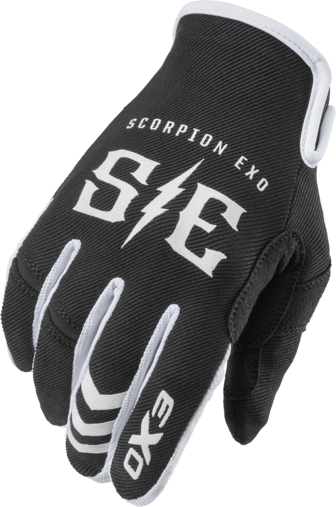 Scorpion Air-Stretch Gloves Charge Black/White