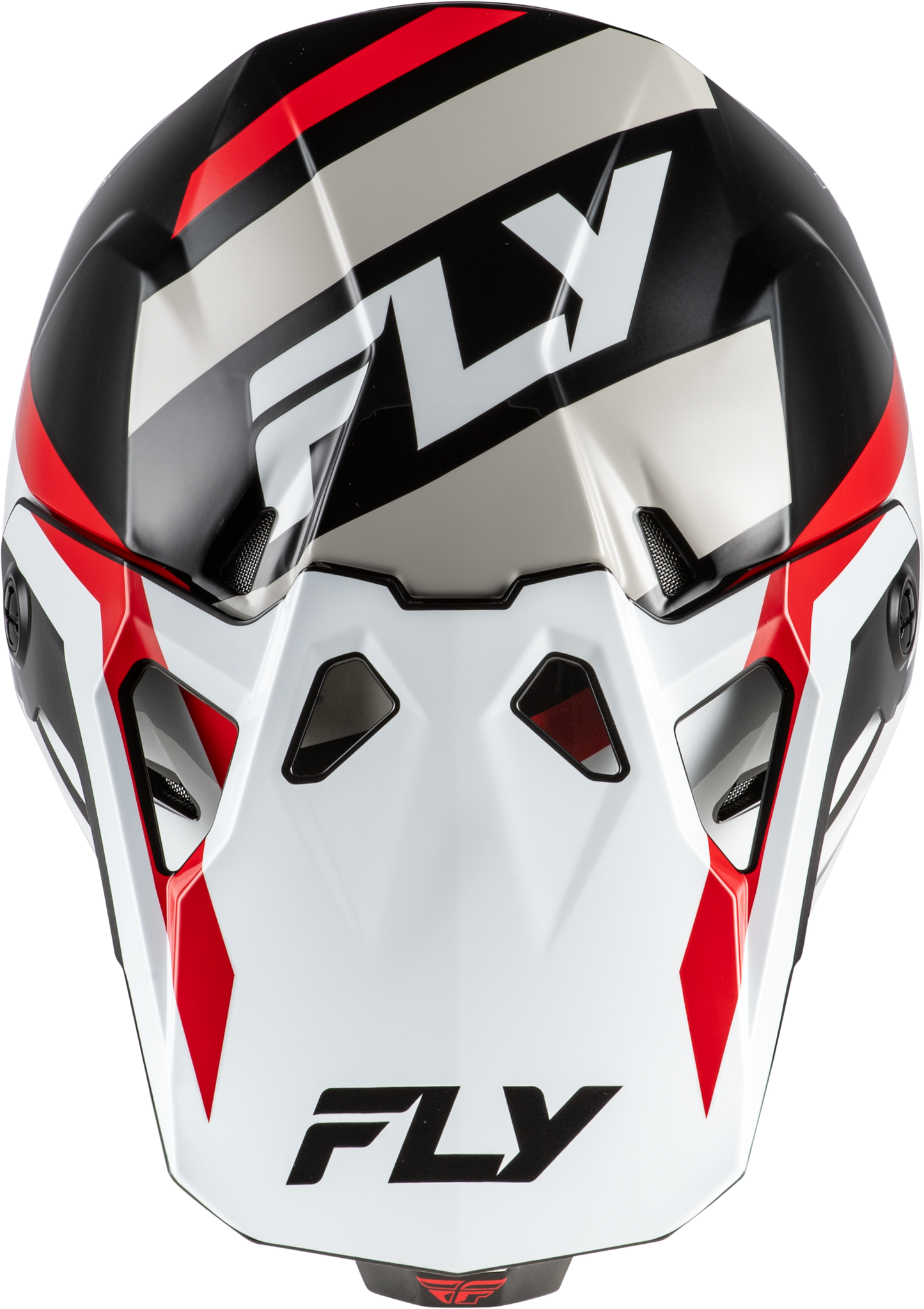 FLY Racing 2026 Formula CP Seal Helmet White/Black/Red