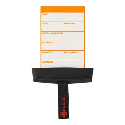 Icon 2019 Replacement I.C.E. Card Holder - Black