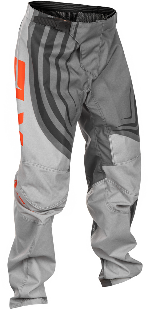 FLY Racing 2025 Youth F-16 Pant Grey/Orange