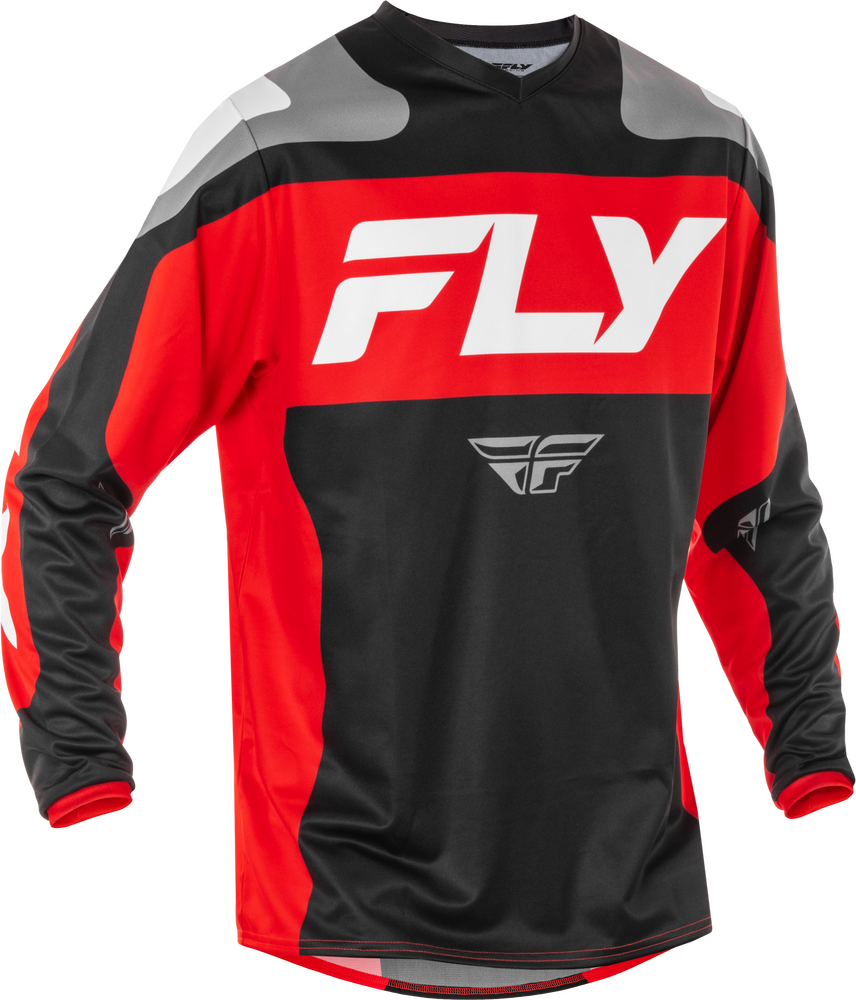 FLY Racing 2025 F-16 Jersey Black/Red/White
