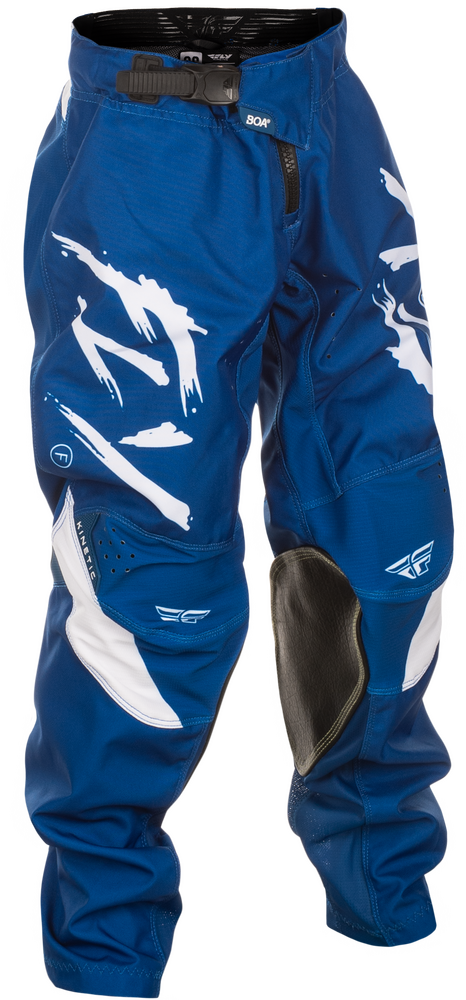 FLY Racing 2025 Youth Kinetic Stoke Pant Navy/White