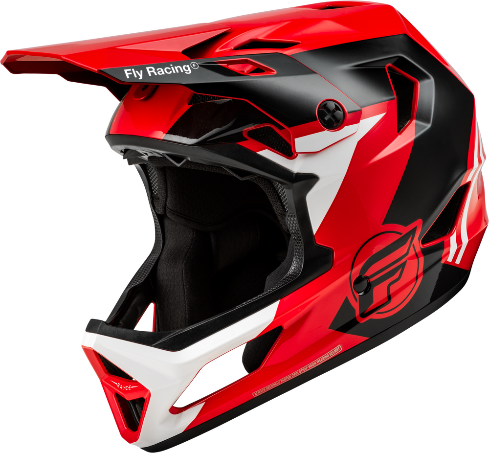 FLY Racing 2025 Rayce Bicycle Helmet Red/Black/White