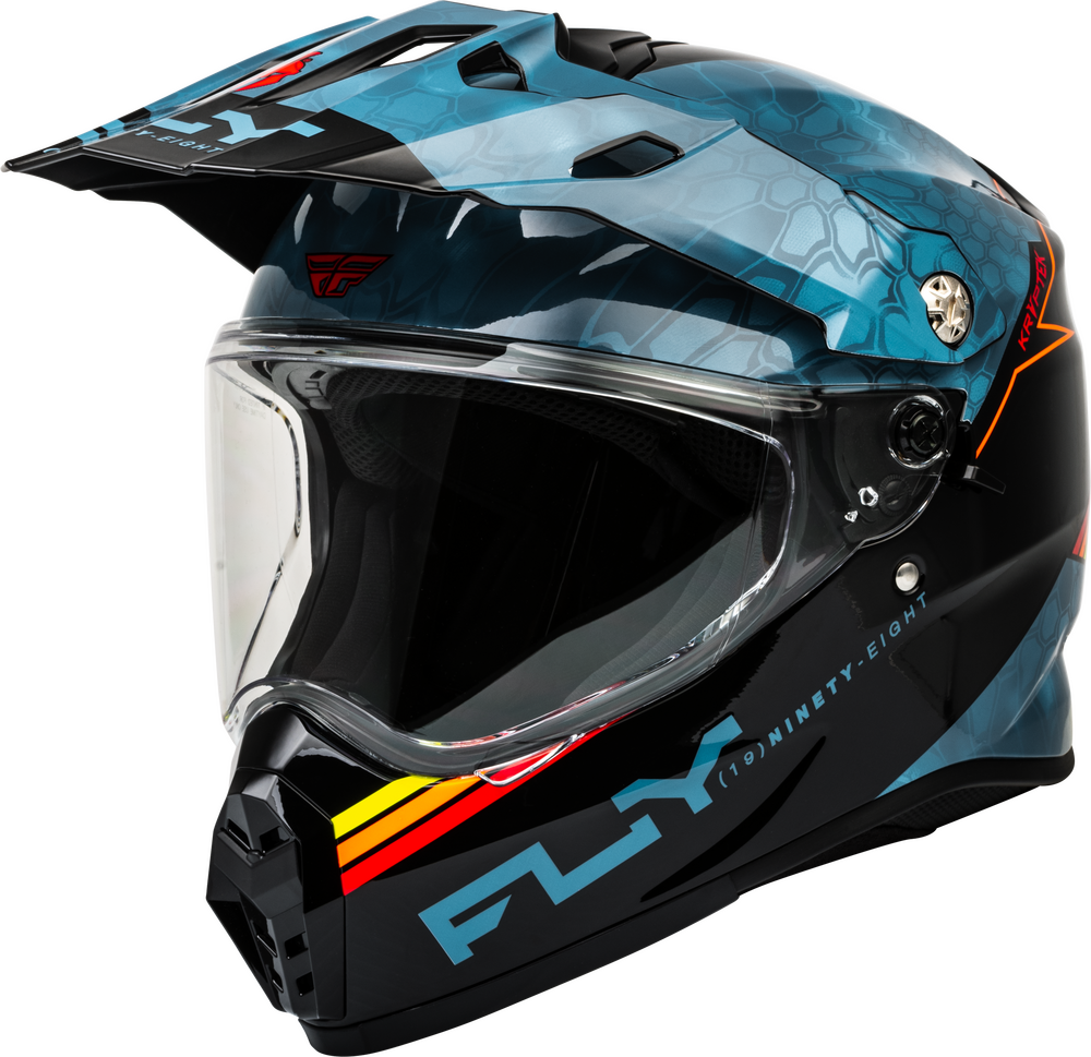 FLY Racing 2025 Trekker Conceal Helmet Slate/Black/Red