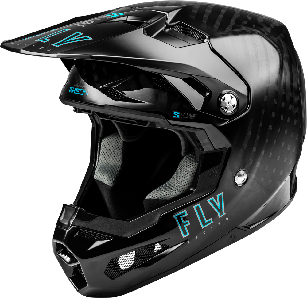 FLY Racing 2025 Formula S Carbon Helmet Black