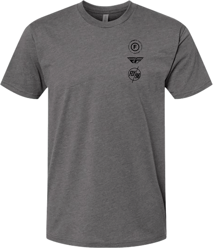 FLY Racing FLY Atom Tee Gunmetal Heather
