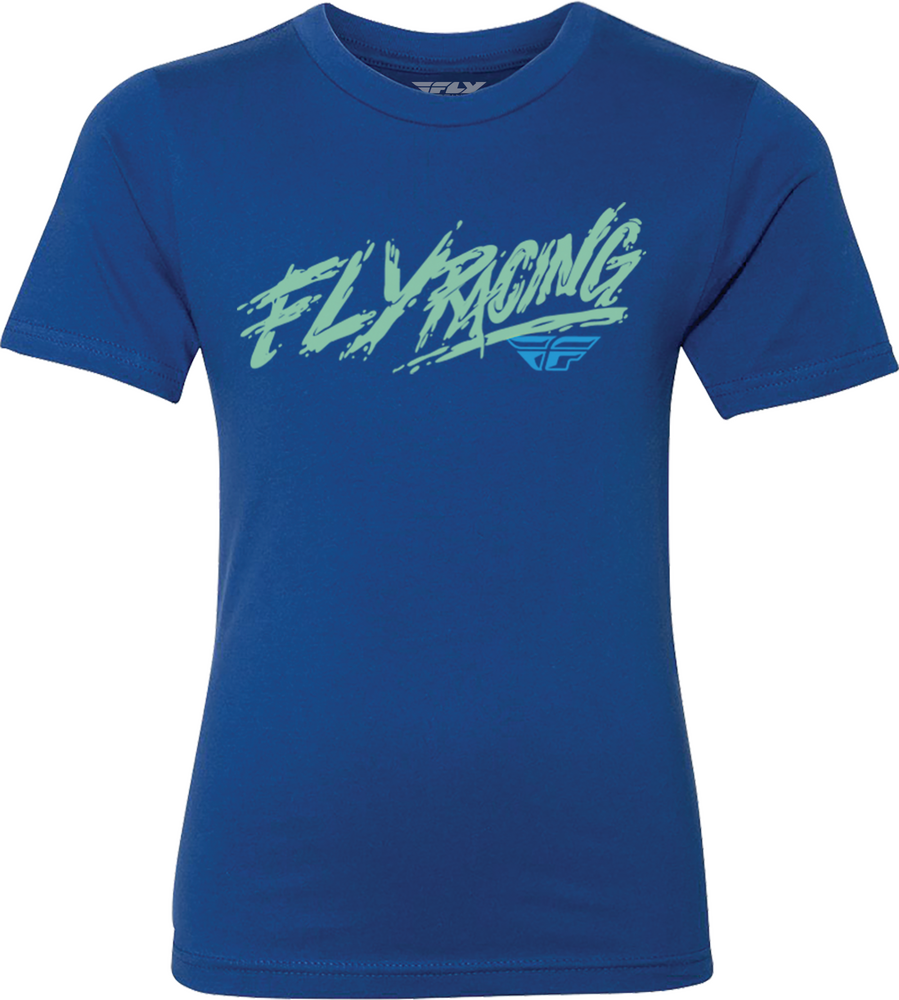 FLY Racing Youth FLY Khaos Tee Blue