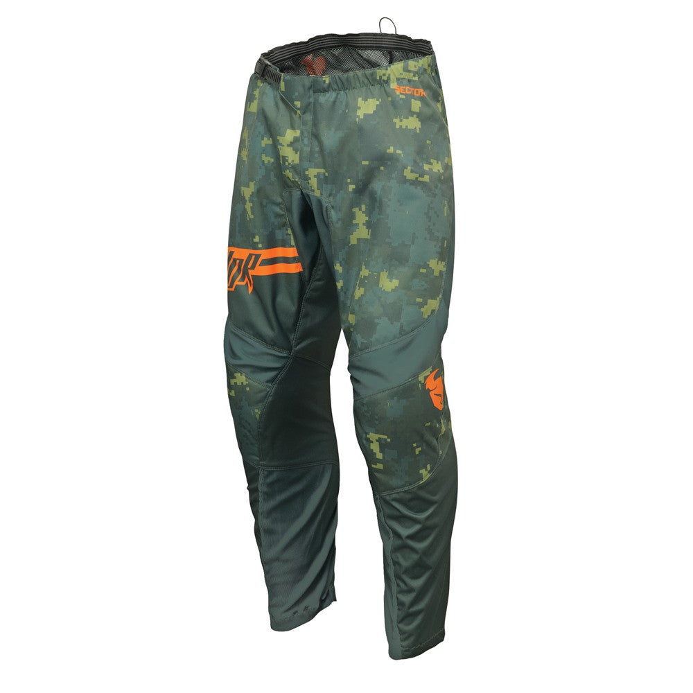 Thor 2024 Sector Digi Pant - Green/Camo