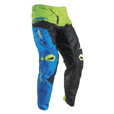 Thor 2017 Fuse Pinin Pant - Blue/Lime