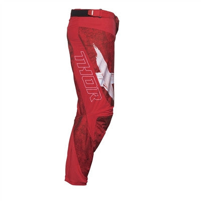 Thor 2021 Pulse HZRD Pant - Red/White