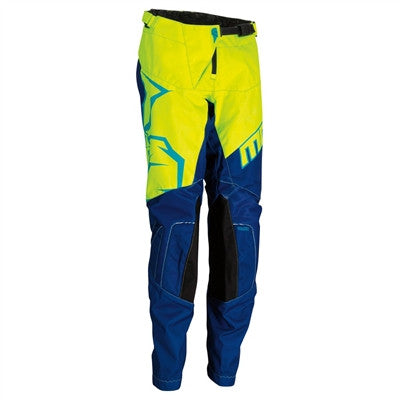 Moose Racing 2021 Youth Qualifier Pants - Navy/Yellow/Teal