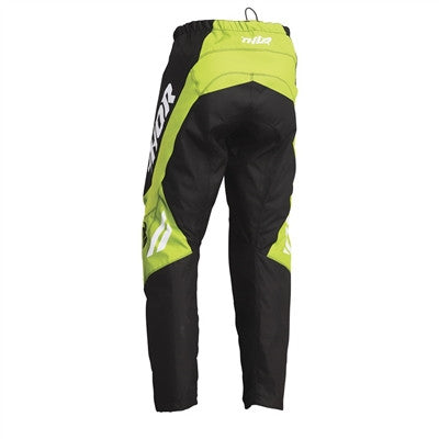 Thor 2022 Youth Sector Chev Pant - Black/Green