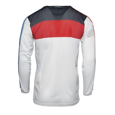 Thor 2022 Hallman TAPD Air Jersey - Red/White/Blue