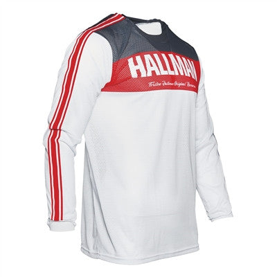 Thor 2022 Hallman TAPD Air Jersey - Red/White/Blue