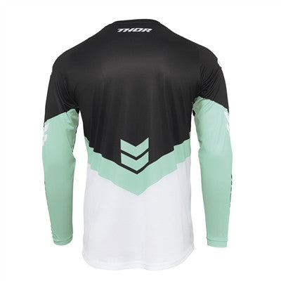 Thor 2022 Sector Chev Jersey - Black/Mint