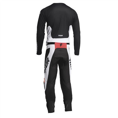 Thor Pulse React Jersey and Pant Combo White/Black