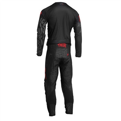 Thor Pulse Counting Sheep Jersey and Pant Combo Black/Red