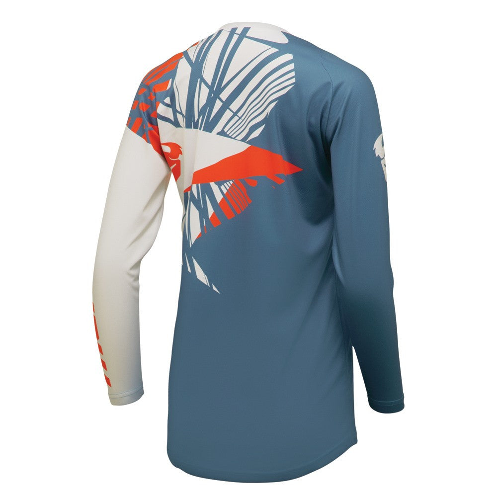 Thor 2024 Womens Sector Split Jersey - Blue/White