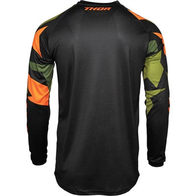 Thor 2021 Youth Sector Warship Jersey - Green/Orange