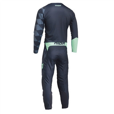 Thor Youth Sector Birdrock Jersey and Pant Combo Midnight/Teal