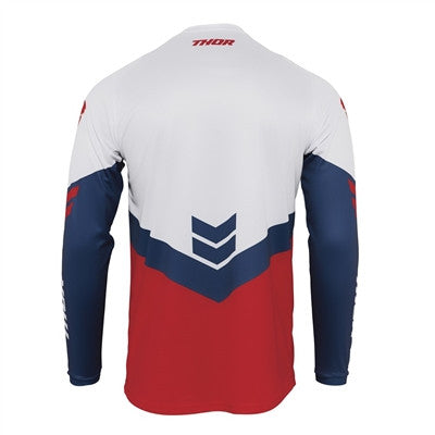 Thor 2022 Youth Sector Chev Jersey - Red/Navy