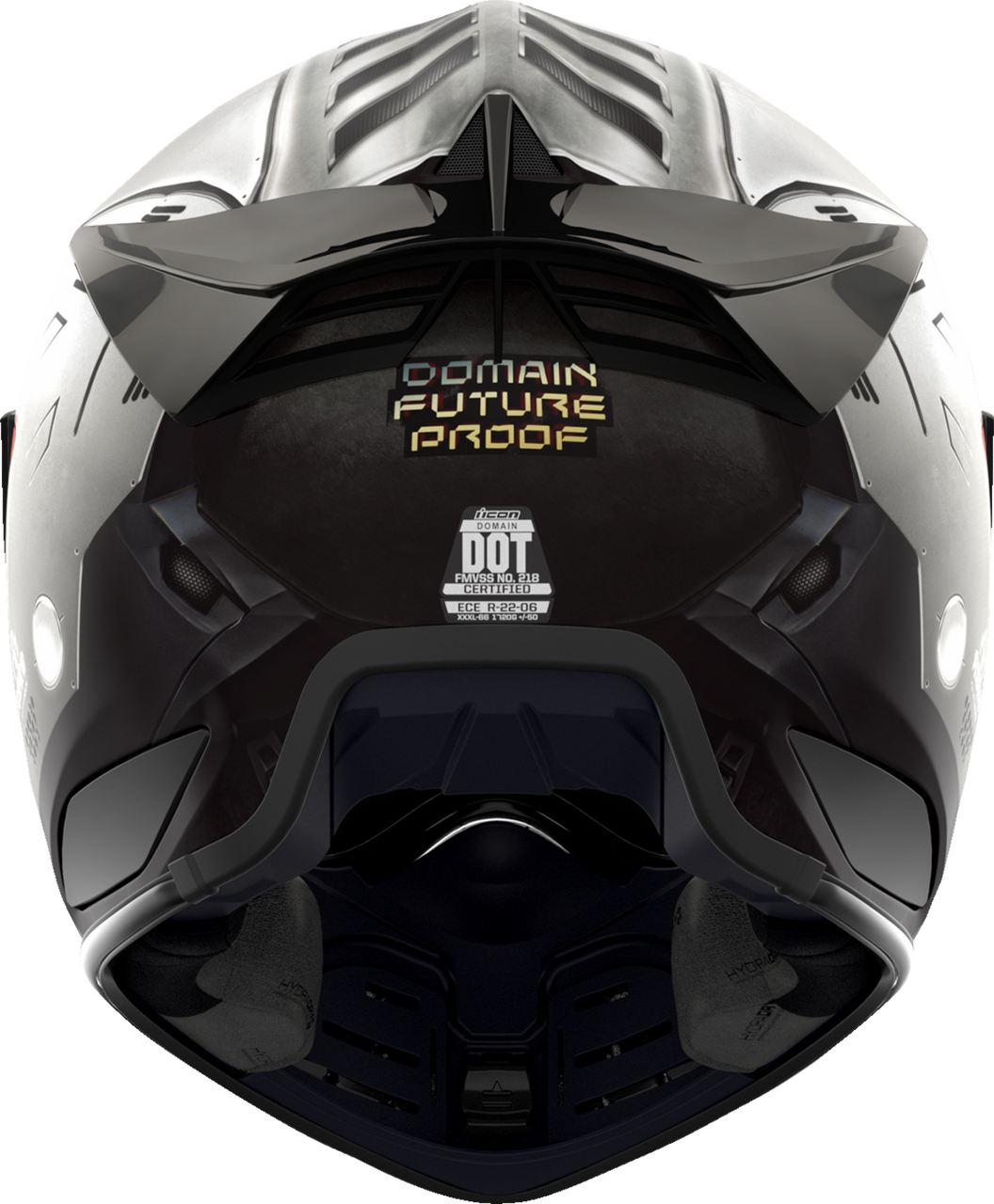 Icon Domain Helmet Future Proof Gray