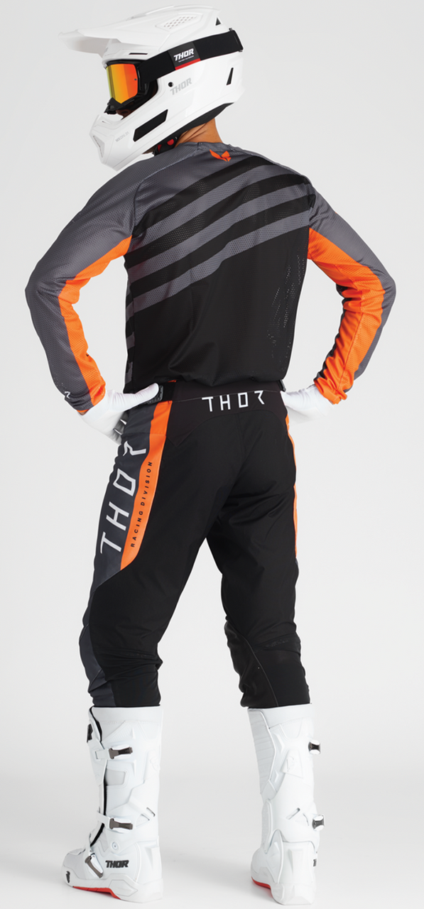 Thor 2025 Launchmode Vented Air Jersey Pant Combo Raid Charcoal/Black