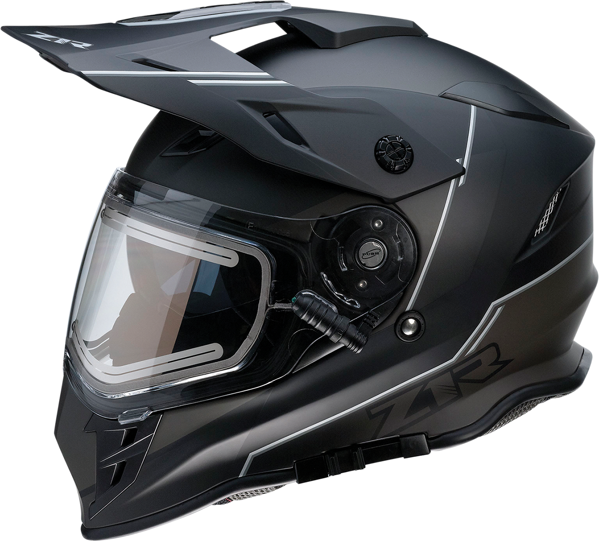Z1R Range Bladestorm Snow Electric Helmet Black/White