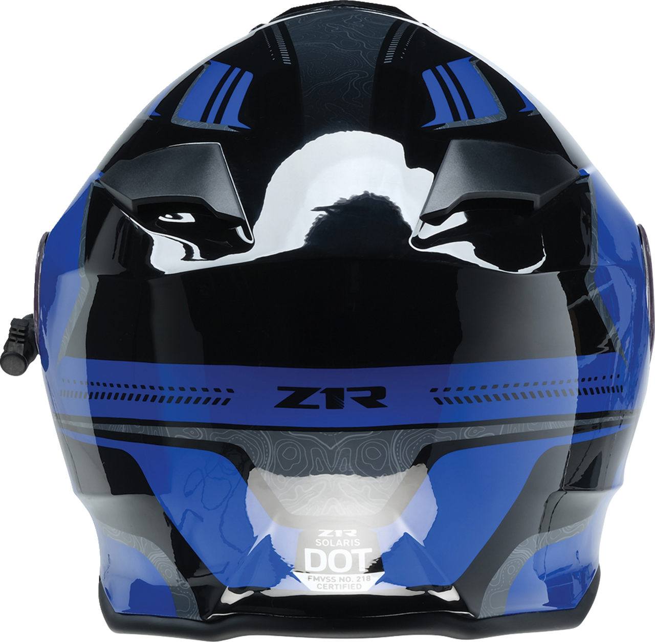 Z1R Solaris First Tracks Modular Electric Snow Helmet Black/Blue