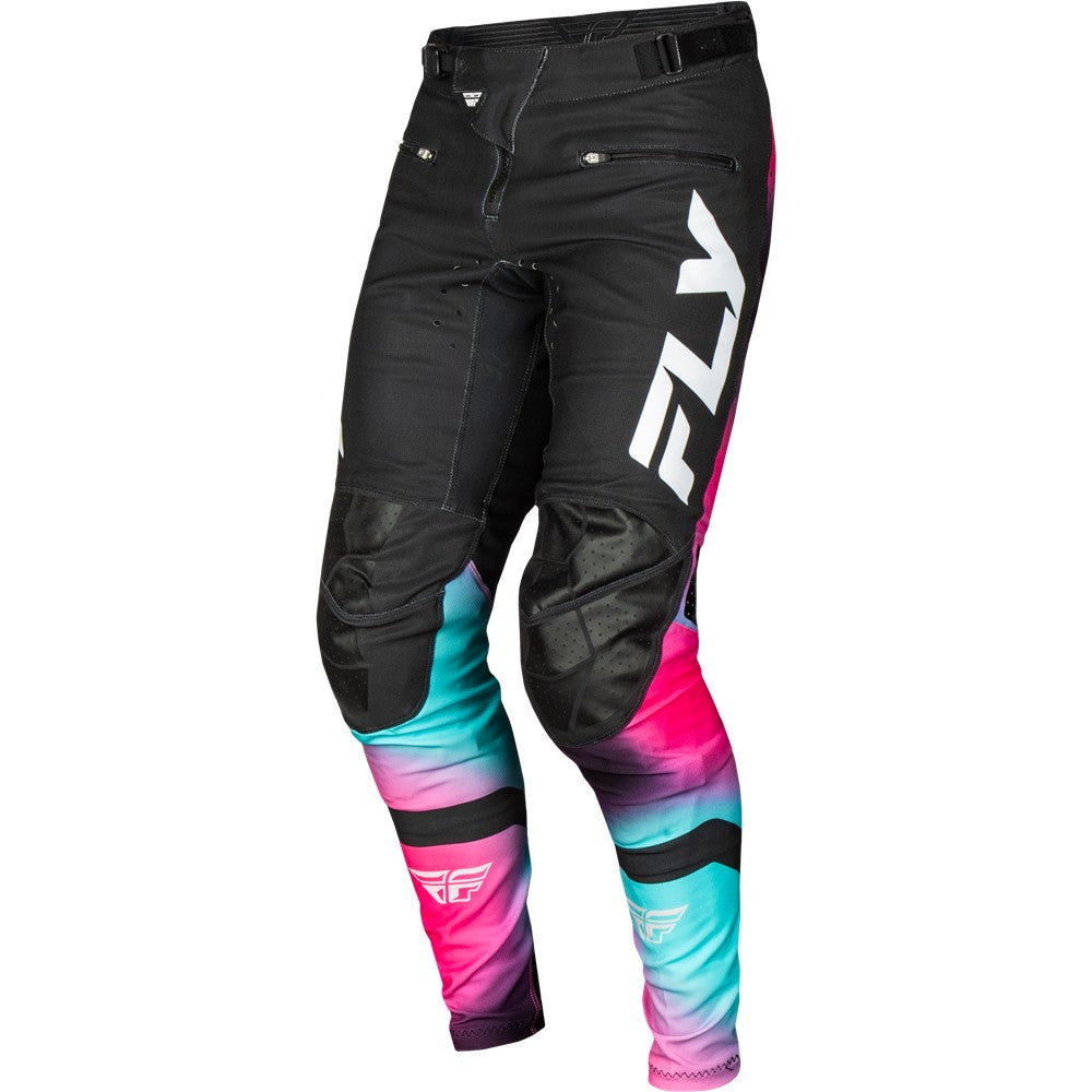 FLY Racing 2025 Rayce Bicycle Jersey Pant Combo Fuschia/Black/Teal
