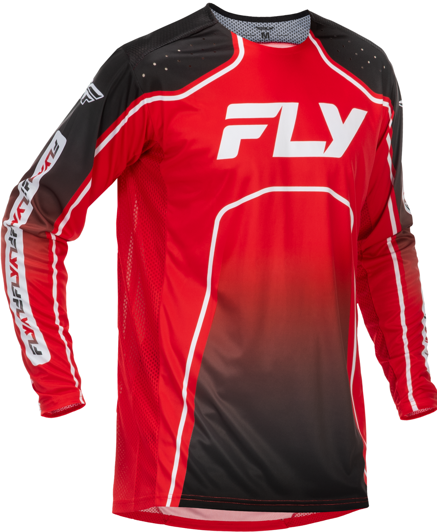 FLY Racing 2026 Youth Rayce Bicycle Red/Black/White Jersey Pant Combo