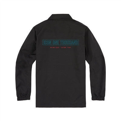Icon One Thousand Retroskull Coach Jacket - Black