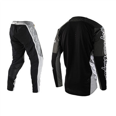 Troy Lee Designs 2022 SE Pro Quattro Gray/Black Jersey Pant Combo