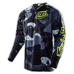 Troy Lee Designs 2016 Cosmic Camo SE Racewear Jersey - Gray