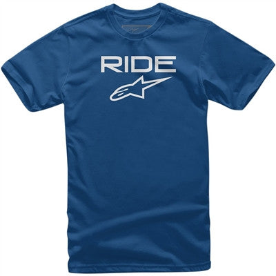 Alpinestars Ride 2.0 Tee - Blue/White