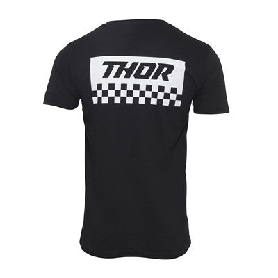 Thor Checkers Tee - Black