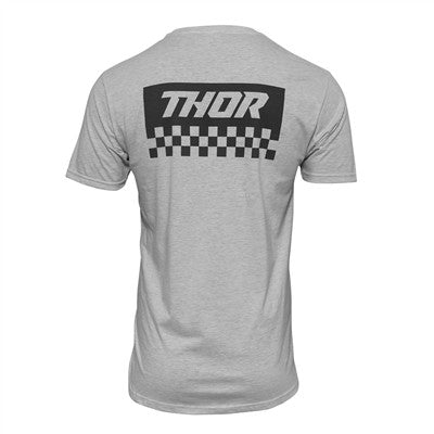 Thor Checkers Tee - Oatmeal